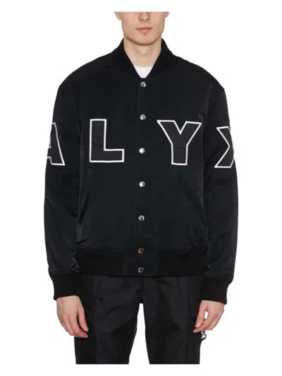 Alyx Logo Varsity Jacket In Black