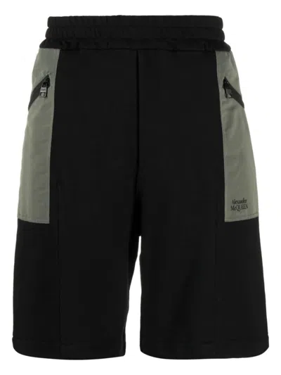 Alexander Mcqueen Alexander Mc Queen Organic Cotton Shorts In Black