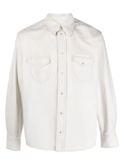 Bally Cotton Shirt In White