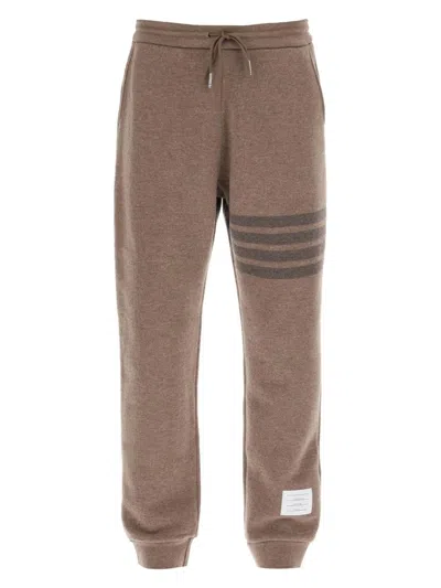 Thom Browne Man Pants Light Brown Size 2 Virgin Wool In Beige