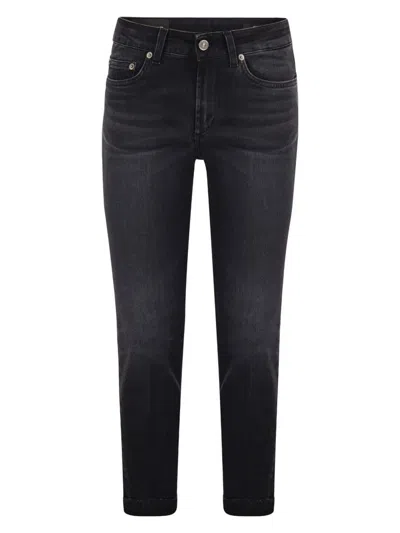 Dondup Monroe Skinny Jeans In Black