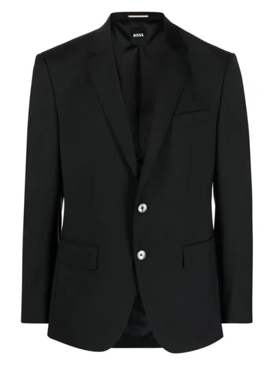Hugo Boss Einreihiges Sakko In 001 Black