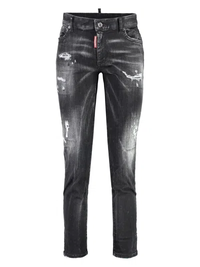 Dsquared2 Skater Jean Jeans In Grey
