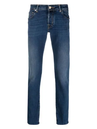 Jacob Cohen Skinny Stonewashed Jeans In Zzju0597