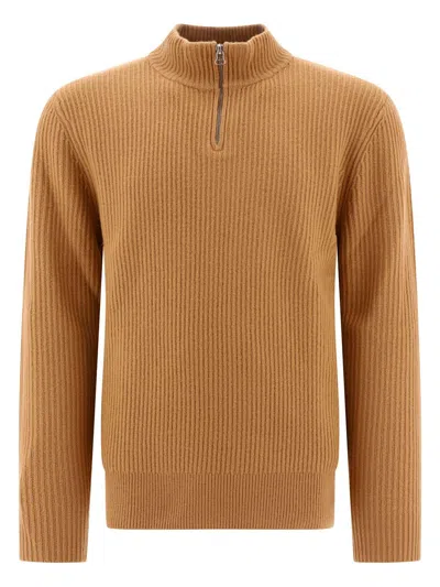 Apc A.p.c. "alex" Sweater In Beige