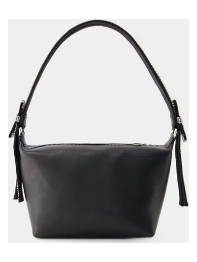 Kara Women's Crystal Strap Tote Bag In Black