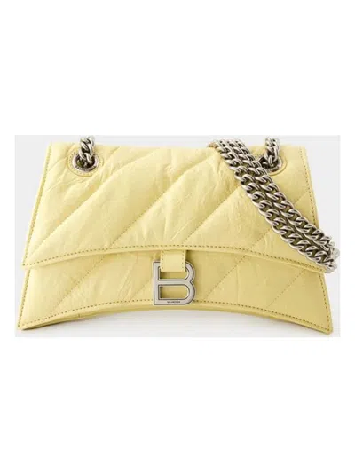 Balenciaga Women's Crush Chain S Bag In Yellow