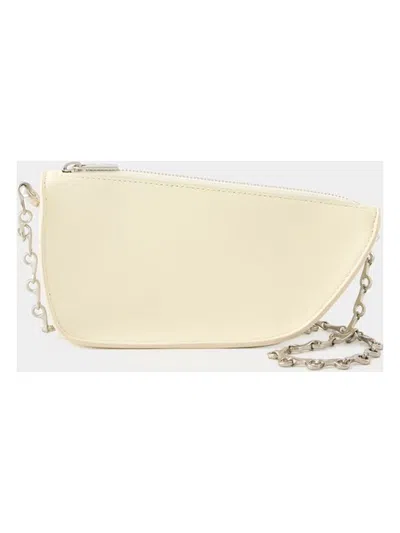 Burberry Wmls Micro Sling Shield Crossbody Bag In Beige