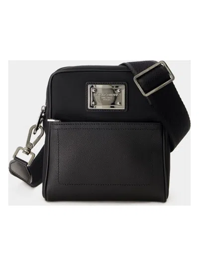 Dolce & Gabbana Borsaspal Crossbody In Black