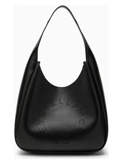 Stella Mccartney Women's Logo Medium Tote Bag In Black