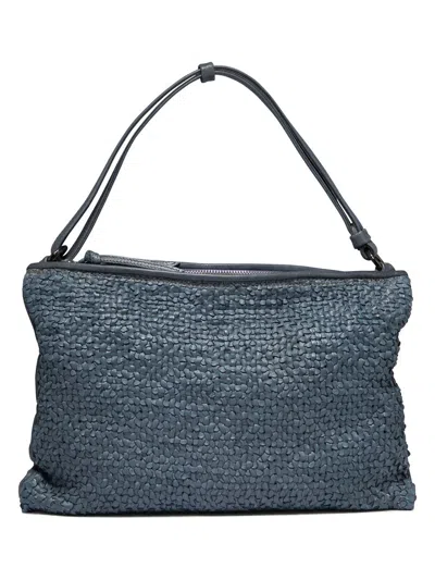 Giancarlo Nevola Women's "groove" Shoulder Bag In Blue