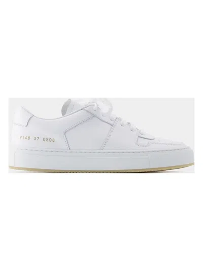 Common Projects Decades Sneakers In White