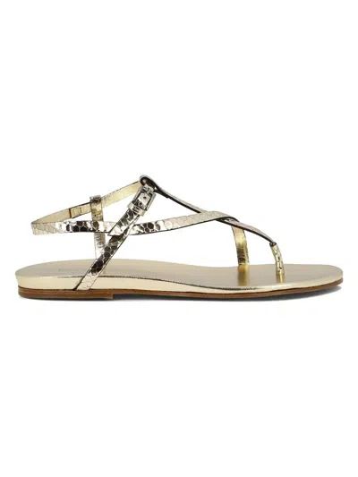 Del Carlo Women's "dytt" Sandals In Gold