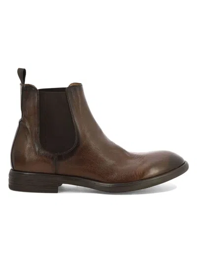 Sturlini Men's "bufalo" Ankle Boots In Brown