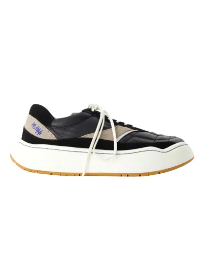 Ader Error Black Log Wem Sneakers In Black