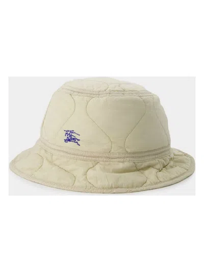 Burberry Quilted Bucket Hat In Beige