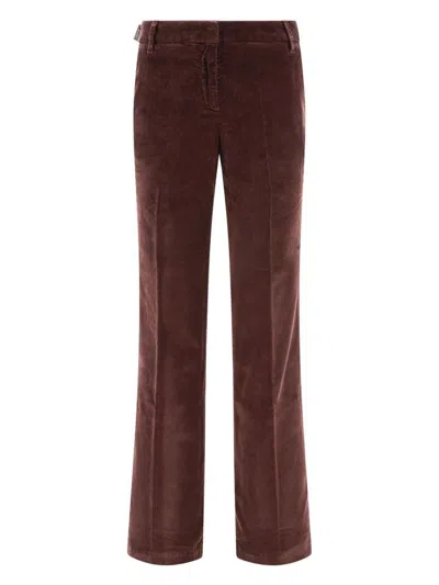 Jacob Cohen Selena Trousers Brown In Brown
