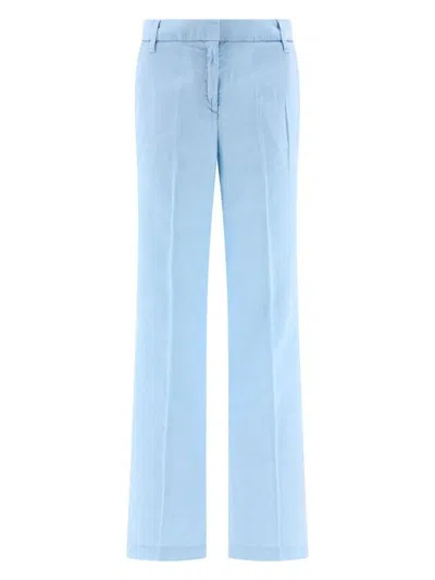 Jacob Cohen Selena Trousers Light Blue In Light Blue
