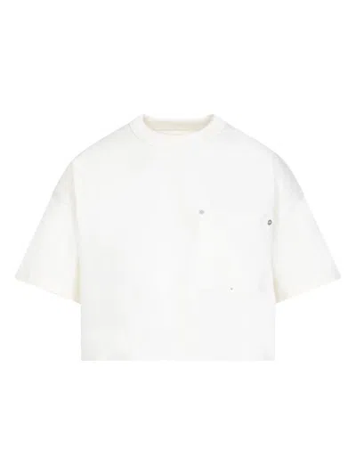 Bottega Veneta T-shirt 777597pklz0 9071 In White