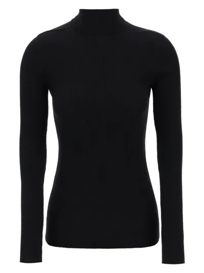 Wardrobe.nyc Dolcevita In Lana Merino In Black