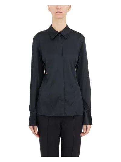 Helmut Lang Women's Silk Shirt In Black