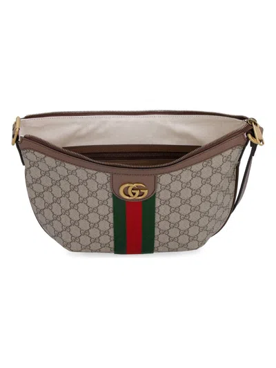 Gucci Women's Ophidia Gg Shoulder Bag In Beige