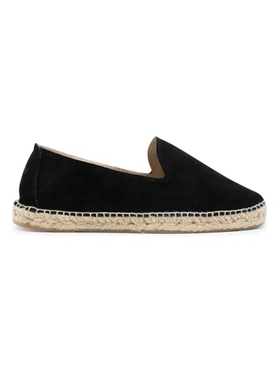 Manebi Manebí Hamptons Suede Espadrilles In Black