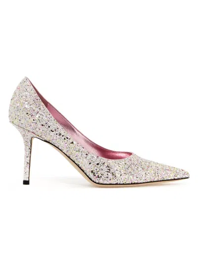 Shop Jimmy Choo Women's Love 85 Dã© Pumps In Rosa