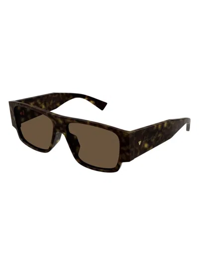 Bottega Veneta Men's  Bv1286s 002 Sunglasses In Havana
