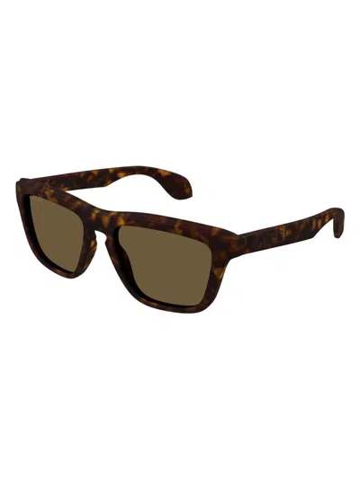 Gucci Men's  Gg1571s 002 Sunglasses In Havana