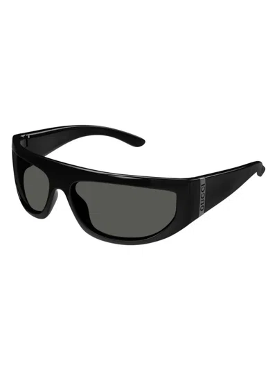 Gucci Men's  Gg1575s 001 Sunglasses In Black