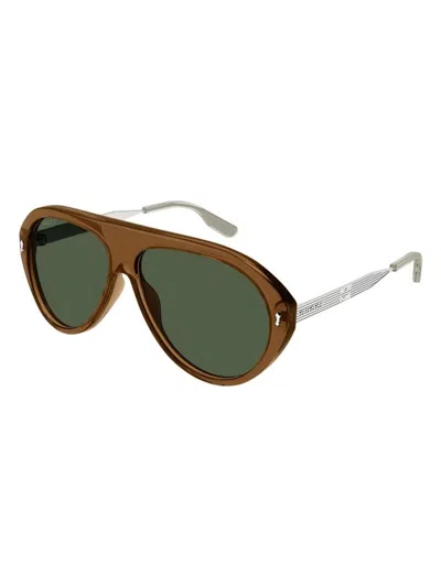 Gucci Men's  Gg1515s 003 Sunglasses In Brown