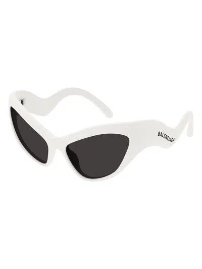 Balenciaga Eyewear Hamptons Cat-eye Sunglasses In Ivory