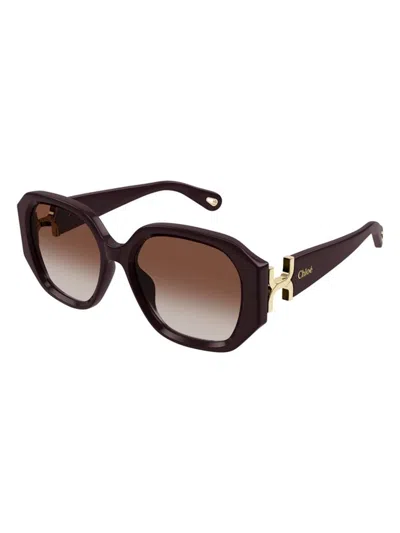 Chloé Sunglasses In Garnet