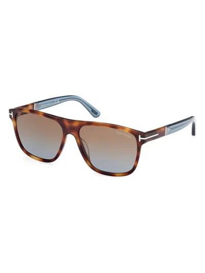 Tom Ford Frances Ft1081 53f Sunglasses In Havana