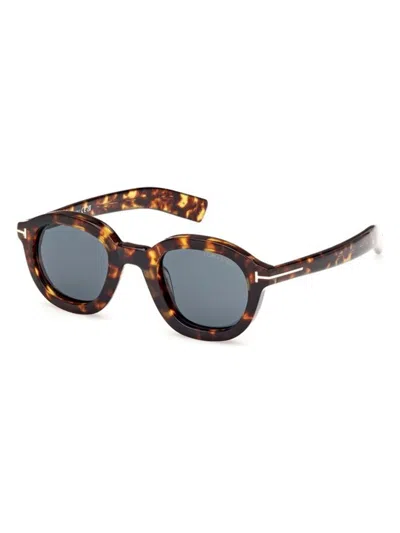 Tom Ford Raffa Ft1100 52v Sunglasses In Havana