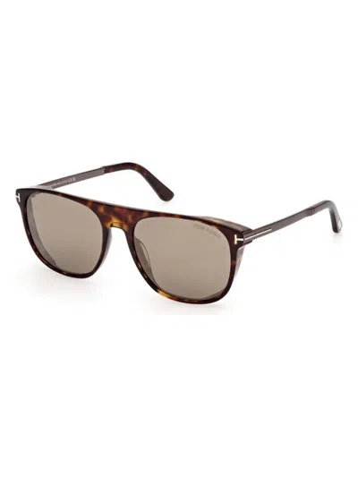 Tom Ford Lionel-02 Ft1105 52l Sunglasses In Havana