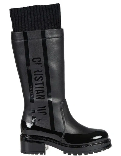 Dior Women's Rubber Boots In Ne S20x