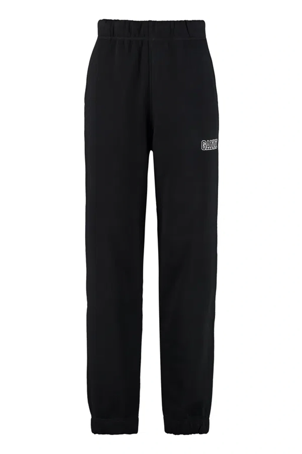 Ganni Software Isoli Tapered Track Pants In Black | ModeSens