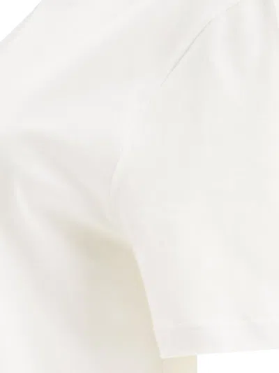 Shop Jil Sander Logo-print T-shirt In White