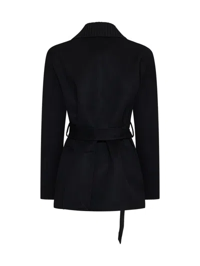 Shop P.a.r.o.s.h Parosh Coats In Black