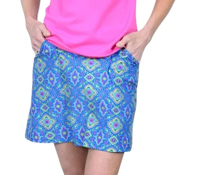 Southwind Fairway Skort In Morocco In Multi