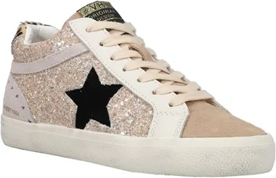 Vintage Havana Bounce 28 Mid In Gold Glitter In Multi