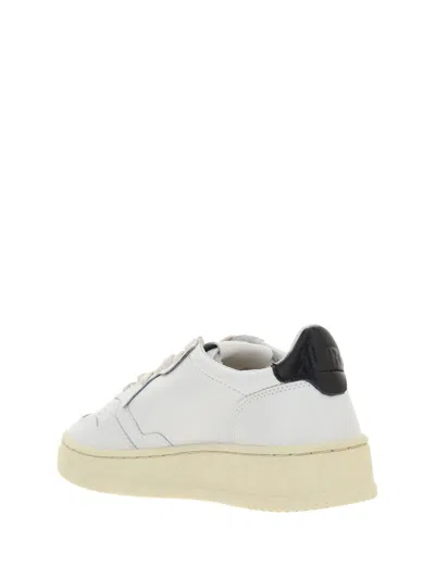 Shop Autry Sneakers In Wht/black