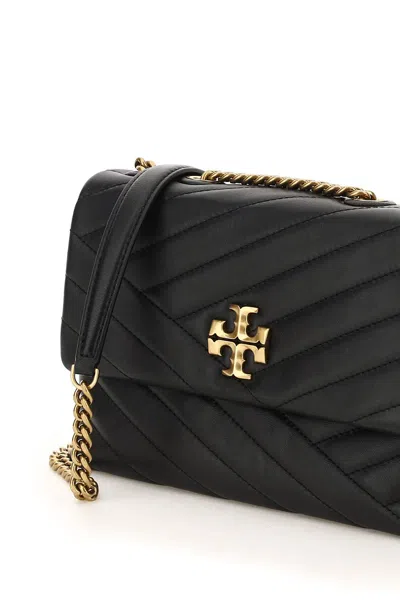 Shop Tory Burch Small Kira Shoulder Bag In 黑色的