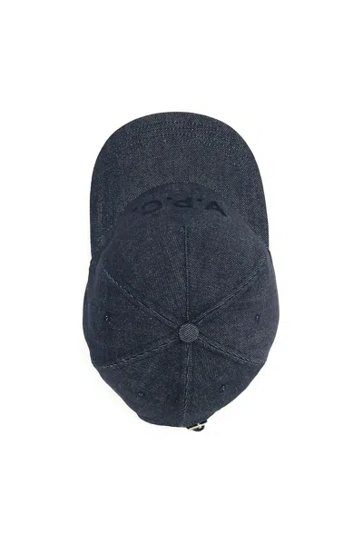 Apc Eden Denim Baseball Cap For In Blue
