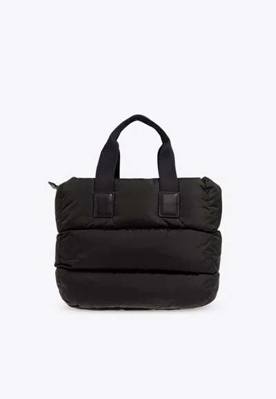 Moncler Caradoc Padded Tote Bag In Black