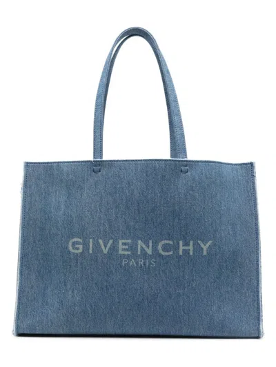 Givenchy Women's G-tote Large Shopping Bag In Blue