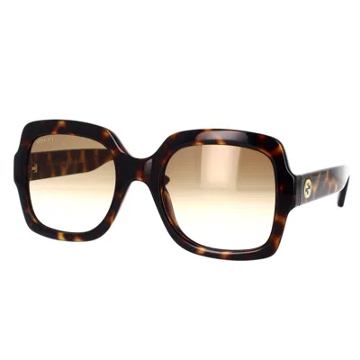 Gucci Eyewear Sunglasses In Havana