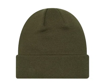 New Era Basic Green Cuff Knit Beanie 60487128 In Green